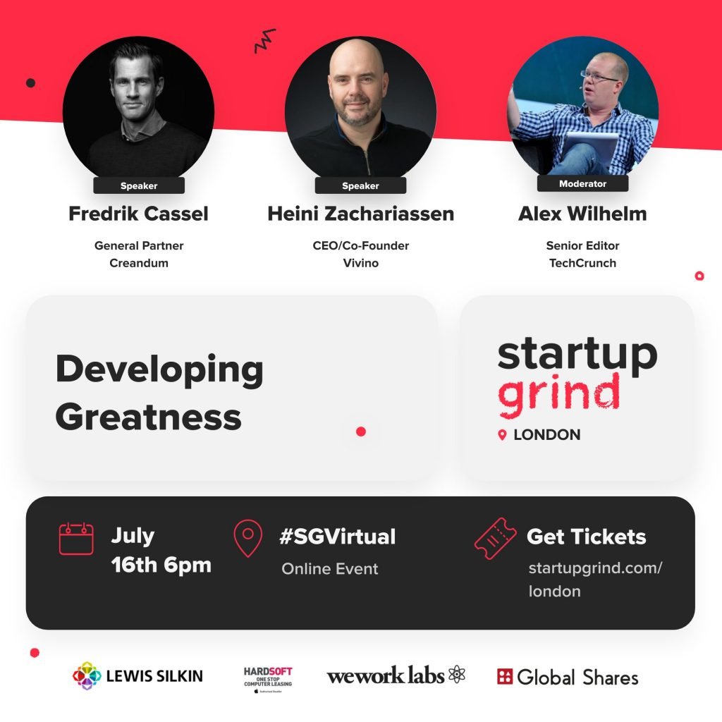 Disrupting wine, music and VC with Creandum, Vivino and TechCrunch