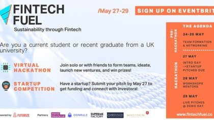 FinTech Fuel 2021: UK Hackathon & Startup Competition